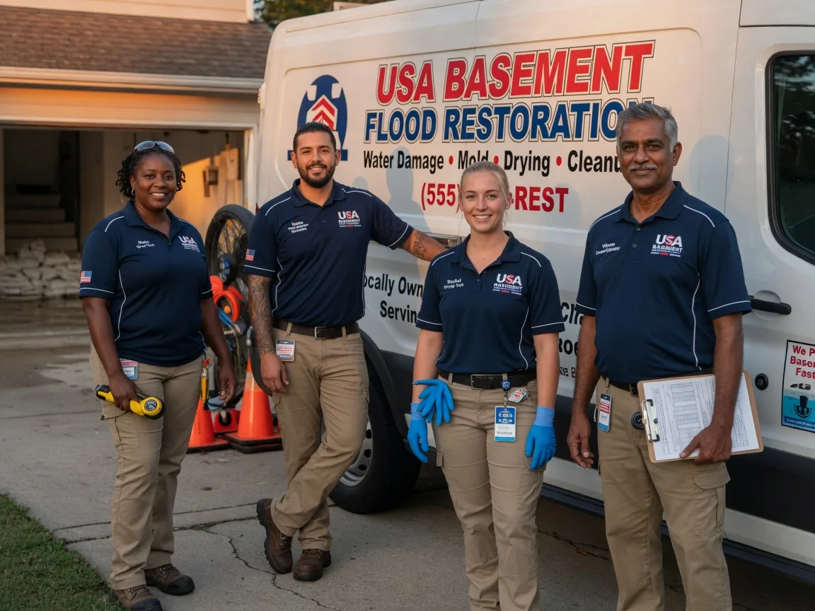 Basement Flood Cleanup company in Sidney, TX